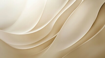 Poster - Light brown (beige) gradient abstract background
