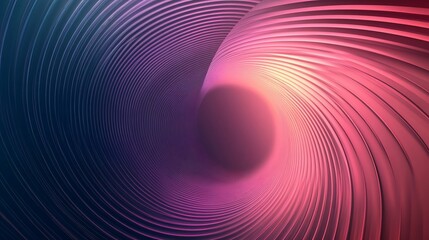 Aufkleber - Abstract swirling tunnel with vibrant pink and blue gradient colors, creating a dynamic and mesmerizing visual effect.