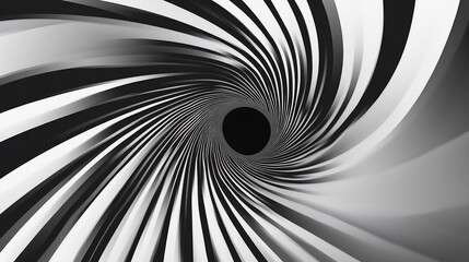 Poster - Abstract grayscale spiral vortex tunnel design. (1)