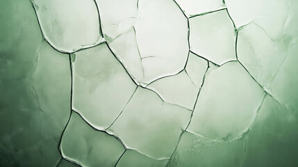 Aufkleber - Light Green Textured Background with Subtle Cracks and Soft Patterns for Design Use
