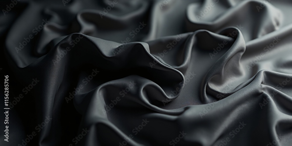 Satin Gradient Elegant black Satin Gradient: Luxurious Silky Texture for Sophisticated ...