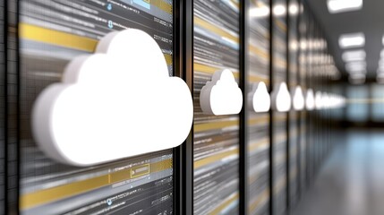 Poster - Cloud Computing Concept with Modern Data Center Technology
