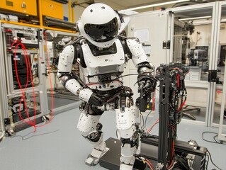 Poster - Humanoid Robot Operating in High-Tech Industrial Environment