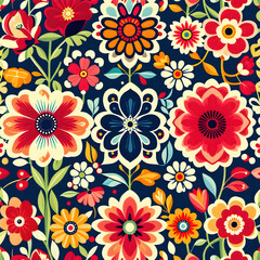 Poster - floral pattern