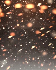 Poster - Abstract Background with Soft Lights and Bokeh Effect Design