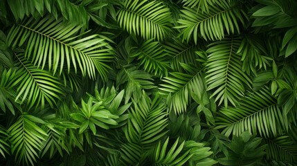 Poster - Lush Green Tree Foliage