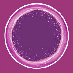 Poster - Abstract Purple Circular Background with Textured Glitter Sparkles