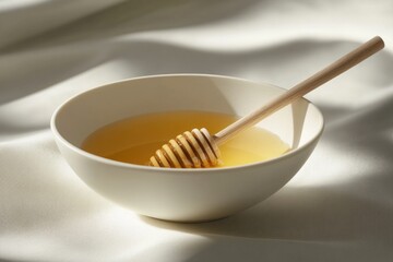 Wall Mural - Honey and Wooden Spoon