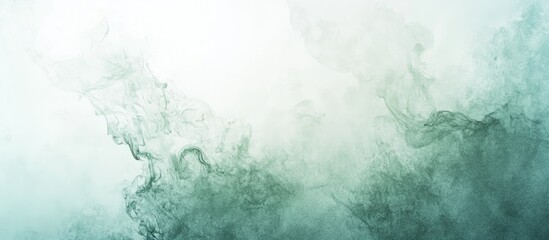 Poster - Abstract textured background featuring forest green and azure tones with a grunge effect ideal for banners and creative designs.