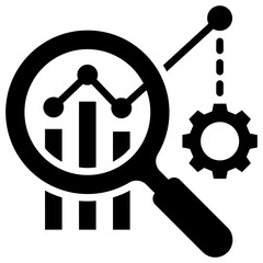 Canvas Print - Data Analysis Icon