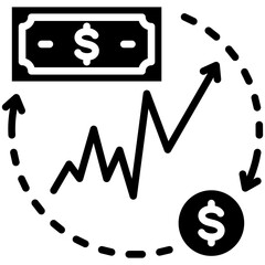 Poster - Stock Price Icon