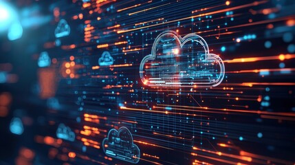 Poster - Cloud Compliance Solutions for Modern Businesses Digital Environment Professional Insights High-Tech Viewpoint