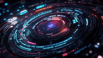 Poster - Digital Forensics Analysis System Modern Technology Graphic Design Virtual Environment Sleek Viewpoint