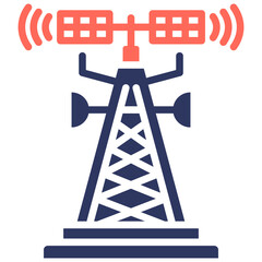 Sticker - Telecommunications Icon