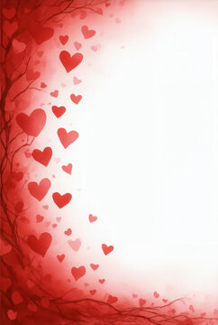 background with hearts