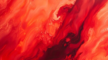 Poster - Vibrant abstract bright red background showcasing dynamic hues, perfect for artistic projects. This abstract bright red background captures attention and inspires creativity in design.