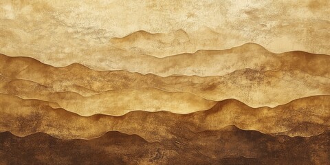 Poster - Beer color desert inspired wallpaper offers a modern and contemporary touch to interior design. This wallpaper features a unique beer color desert hue, enhancing textures for stylish backgrounds.