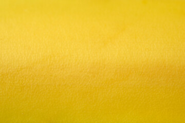 Close-up detail of yellow banana peel