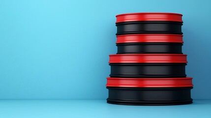 Poster - Elegant stacks of gleaming metallic taels or traditional Chinese currency units arranged with festive red accents and a reserved text area for captions or details  The image has a luxurious