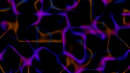 Poster - Dark abstract liquid light wave futuristic retro background, smooth highlight animation