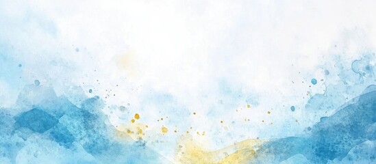 Poster - Luxurious gold and blue marble ocean texture ideal for interior design ceramics wrapping paper and wall art with space for text
