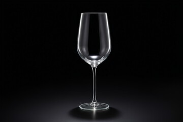 there is a glass of wine on a black background