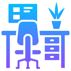 Canvas Print - Workspace Icon