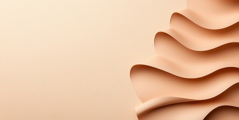Poster - A gentle gradient in brown tones with a grainy texture and soft lighting accents.