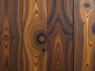Poster - The Unique Brown Root Exotic Wood Panel Features A Distinctive Textured Pattern That Adds Warmth And Visual Interest To Spaces. 00001