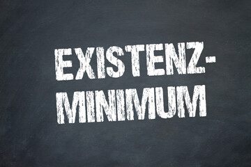 Poster - Existenzminimum	
