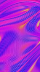 Poster - Abstract Vibrant Gradient Waves with Neon Tones