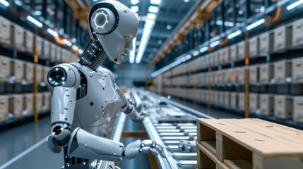 Poster - Robot Technology in Warehouse Setting with Job Displacement Concerns