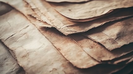 Poster - Vintage aged paper texture background for design and artistic projects showcasing historical or rustic themes.