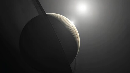 Wall Mural - exploration of a distant planet illuminated by a shining star in a cosmic landscape