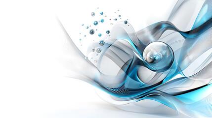 Poster - Dynamic fluid wave art abstract design digital creation vibrant colors modern aesthetic motion concept