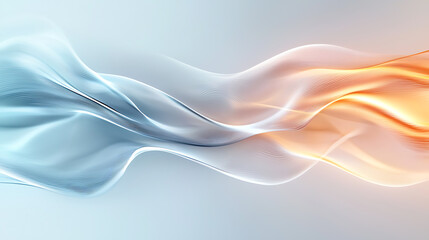 Poster - Dynamic flow of colors and light abstract digital art modern design minimalist environment artistic perspective