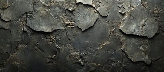 Poster - Weathered stone wall texture with rustic appeal perfect for artistic and creative background designs
