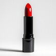© Wahyu - Classic red lipstick in black tube.