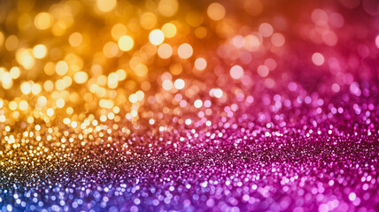 Poster - A colorful background with many small dots