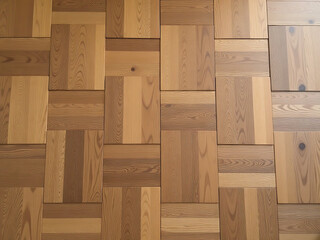 Poster - Parquet Wood Grain Texture Can Be Tiled Seamlessly To Create A Unique And Visually Appealing Design Effect Instantly Everywhere. 00003
