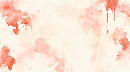 Wall Mural - aesthetic pastel watercolor background