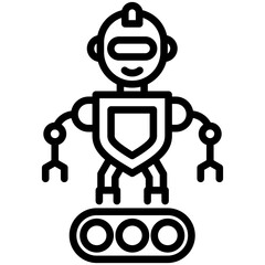 Poster - Humanoid Icon