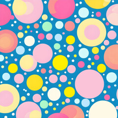 Poster - dot background