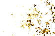 © Anna - Golden Foil Confetti Scattered on Transparent Background