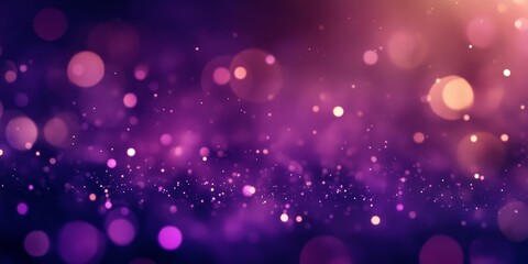 Leinwandbilder - Dark purple bokeh creates a captivating background, perfect for adding a touch of elegance and mystery to any project. Utilize the dark purple bokeh for a stunning night time aesthetic.