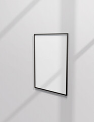 Poster - A simple frame mock up file. A1 size picture frame mock up. A1 size poster mock up.