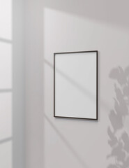 Poster - A simple frame mock up file. A1 size picture frame mock up. A1 size poster mock up.