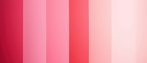 Poster - A gradient of vibrant pink and red shades for creative design projects.