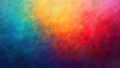 Aufkleber - Colorful abstract background with vibrant colors. Multicolored textures create dynamic design. Stylish, eye-catching graphic for digital art projects decoration. Artistic painting effect. Trendy