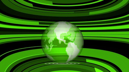 3d rotated earth technology news animated international news background animation Digital world news background animation Global earth map rotating digital world High quality 4k footage.